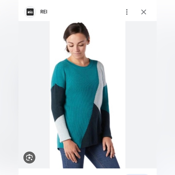 Smartwool | Colorblock Rib Sweater | XS - Picture 9 of 12